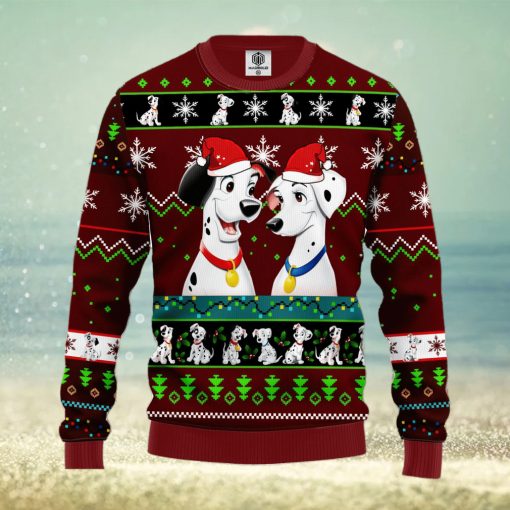 101 Dalmatians Ugly Christmas Sweater Red Ideas For Men Women