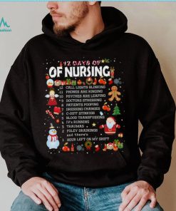 12 Days Of Nursing Christmas T Shirt