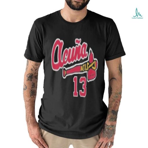 13 atlanta braves acuna baseball shirt