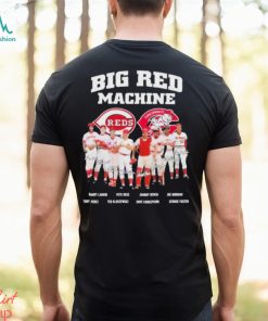 2023 Big Red Machine Cincinnati Reds Signatures Shirt