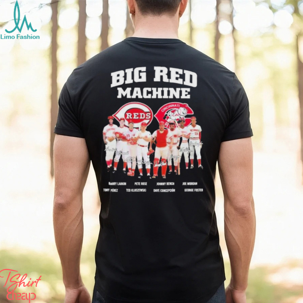 Official Big Red Machine Rose Bench Morgan Cincinnati Reds Shirt