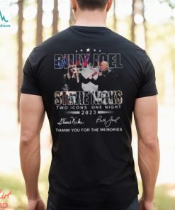 2023 Billy Joel Stevie Nick Two Icons One Night Shirt, Billy Joel Stevie Nick Signatures Shirt, Stevie Nicks Tour 2023 Merch