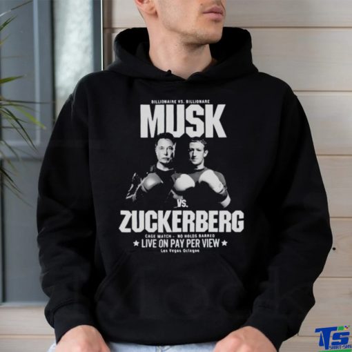2023 Elon Musk Vs Mark Zuckerberg Live On Pay Per View Shirt