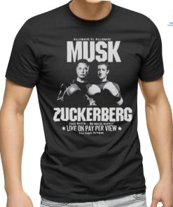 2023 Elon Musk Vs Mark Zuckerberg Live On Pay Per View Shirt