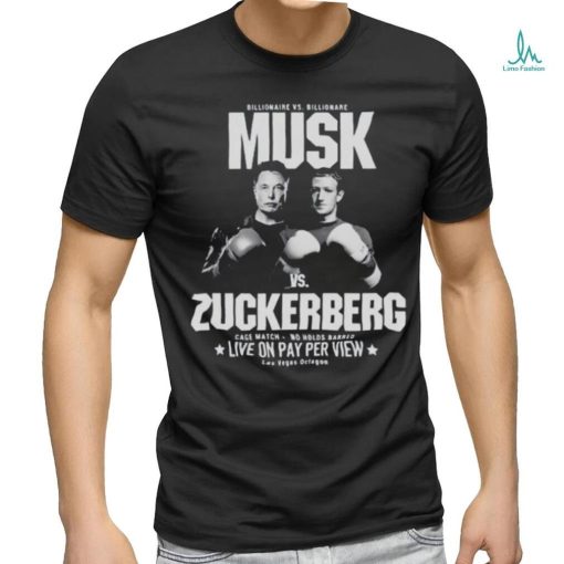 2023 Elon Musk Vs Mark Zuckerberg Live On Pay Per View Shirt