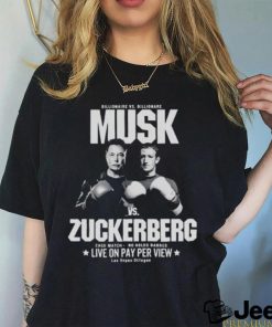 2023 Elon Musk Vs Mark Zuckerberg Live On Pay Per View Shirt