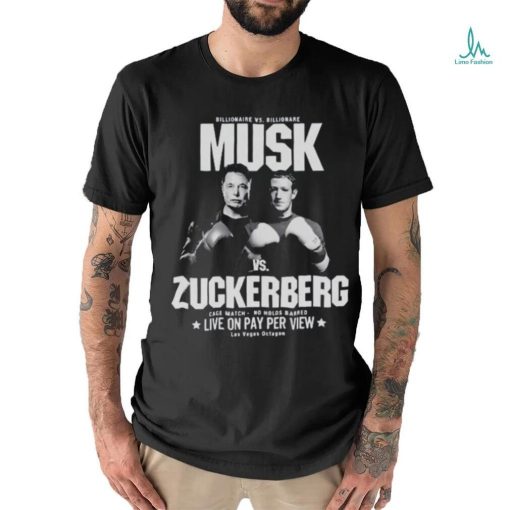 2023 Elon Musk Vs Mark Zuckerberg Live On Pay Per View Shirt