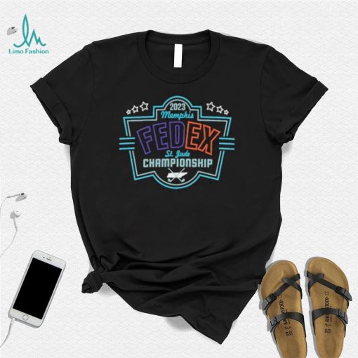 2023 FedEx St. Jude Championship Ahead Instant Classic Neon Sign Tri Blend T Shirts