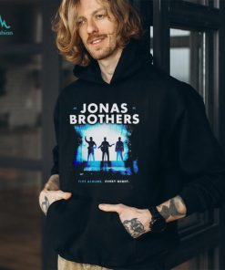 2023 Jonas Brothers five albums every night shirt