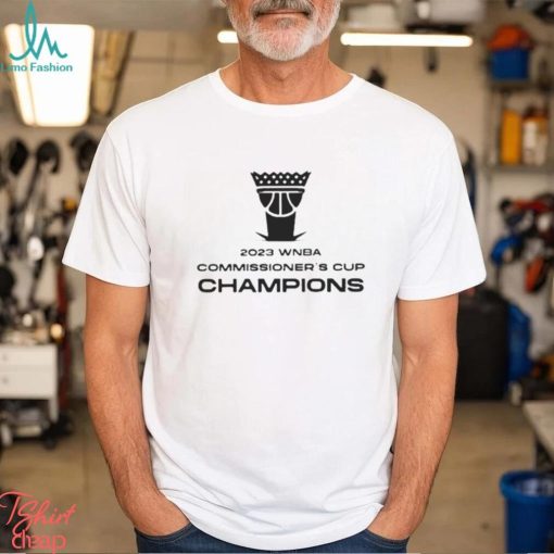 2023 las vegas aces w commissioner’s cup champions t shirt