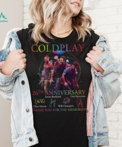 26th Anniversary With Signs tshirt