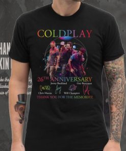 26th Anniversary With Signs tshirt