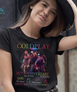 26th Anniversary With Signs tshirt