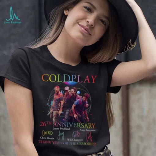 26th Anniversary With Signs tshirt