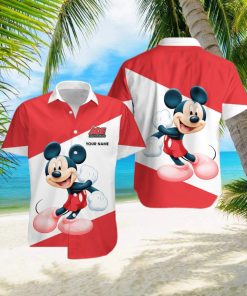 NFL Pittsburgh Steelers Hawaiian Shirt Custom Name Mickey Mouse - Limotees