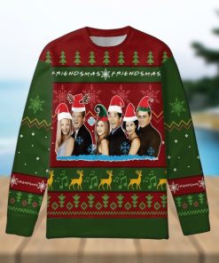 3D Print Friends Ugly Christmas Sweater Christmas Gift For Men And Women