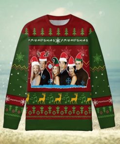 3D Print Friends Ugly Christmas Sweater Christmas Gift For Men And Women