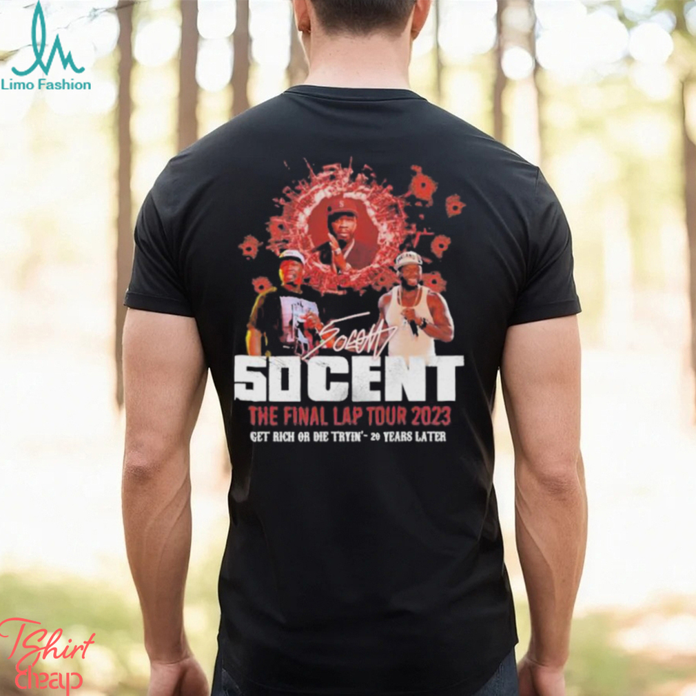 50 Cent The Final Lap Tour 2023 Get Rich Or Die Tryin’ 20 Years Later Signatures Shirt 50 Cent The Final Lap Tour 2023 Get Rich Or Die Tryin’ 20 Years Later Signatures Shirt