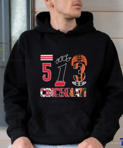 513 cincinnati sports teams logo reds and bengals shirt - Limotees