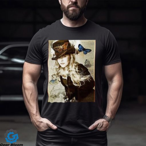 80s Vintage Art Stevie Nicks Trending T Shirt, Stevie Nicks Concert Shirt, Billy Joel Stevie Nicks Set List Shirt