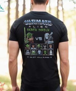 8Bit Retro Gaming T Shirt Ultimate Alien Death Match T Shirt Unisex