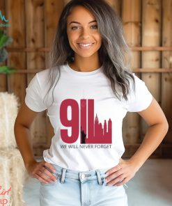 9 11 Shirt We Will Never Forget Twin Towers Memorial September Patriot Day Shirt