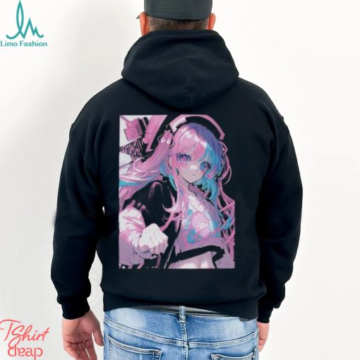 90S Anime Girl Unisex T Shirt Hoodie