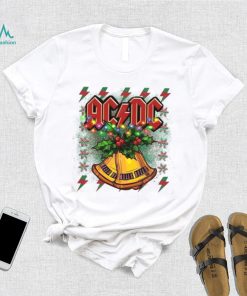 ACDC Band Christmas Shirt ACDC Retro Christmas Hells Bells Thunderstruck Rock Gift For Music Lover