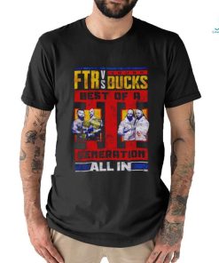 AEW All In 2023 Matchup FTR vs. Young Bucks shirt