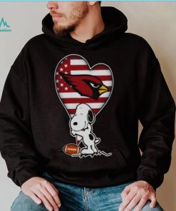 ARIZONA CARDINALS NFL FOOTBALL THE PEANUTS MOVIE ADORABLE SNOOPY T SHIRT