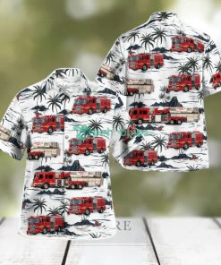 Aberdeen Fire   Rescue Department Hawaiian Shirt