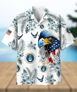 Air Force2 Unique Proudly Served US Veteran Summer 3D Hawaiian Shirt Gift For Men And Women Fans