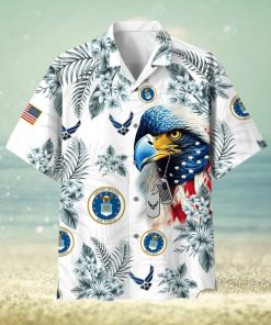 Air Force2 Unique Proudly Served US Veteran Summer 3D Hawaiian Shirt Gift For Men And Women Fans