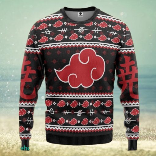 Akatsuki Ugly Christmas Anime Custom Ugly Sweater 3D Gift For Men And Women