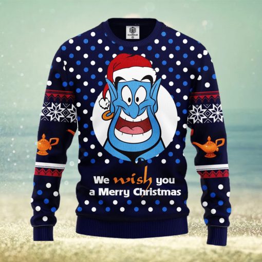 Aladdin And The Magic Lamp Ugly Christmas Sweater For Men Women