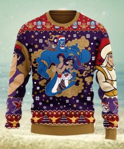 Aladin Anime Xmas Ugly Christmas Sweater Gift For Men Women