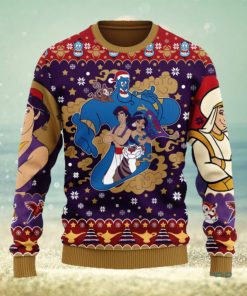 Aladin Anime Xmas Women Mens Ugly Christmas Sweater