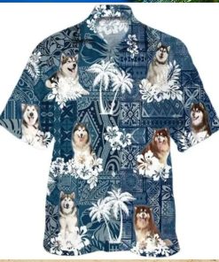 Alaskan Hawaiian Shirt 3D Full Printed Dog Hawaiian Shirts