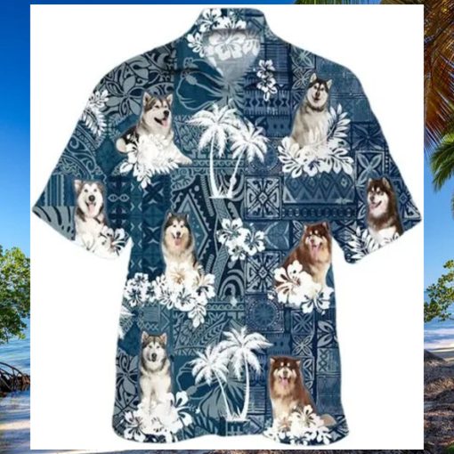 Alaskan Hawaiian Shirt 3D Full Printed Dog Hawaiian Shirts