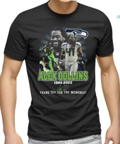 Alex Collins 1994 2023 Thank You for the memories signature shirt