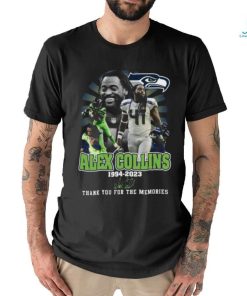 Alex Collins 1994 2023 Thank You for the memories signature shirt