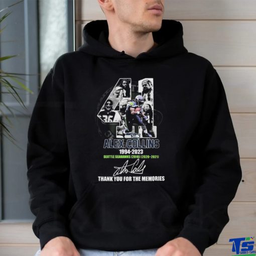 Alex Collins 1994 – 2023 Seattle Seahawks 2016 2020 – 2021 Thank You For The Memories Shirt