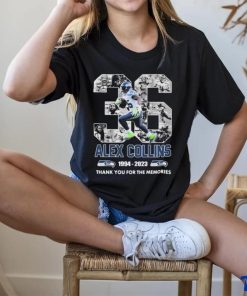 Alex Collins 36 Seattle Seahawks 1994 2023 Thank You For The Memories Shirt