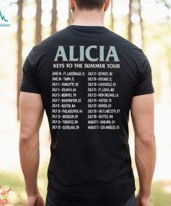 Alicia Keys Music Shirt World Tour 2023 T Shirt Summer Fan Classic Shirt