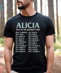 Alicia Keys Music Shirt World Tour 2023 T Shirt Summer Fan Classic Shirt
