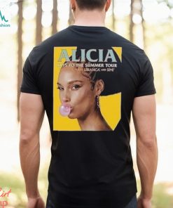 Alicia Keys Music Shirt World Tour 2023 T Shirt Summer Fan Classic