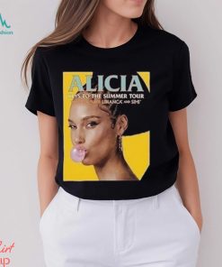Alicia Keys Music Shirt World Tour 2023 T Shirt Summer Fan Classic