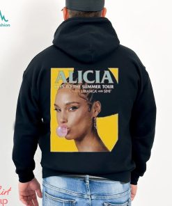 Alicia Keys Music Shirt World Tour 2023 T Shirt Summer Fan Classic