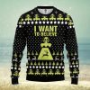 Jurrasic Park Ugly Christmas Sweater For Men Women