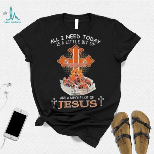 All I Need Today Is A Little Bit Of Clemson And A Whole Lot Of Jesus T shirt